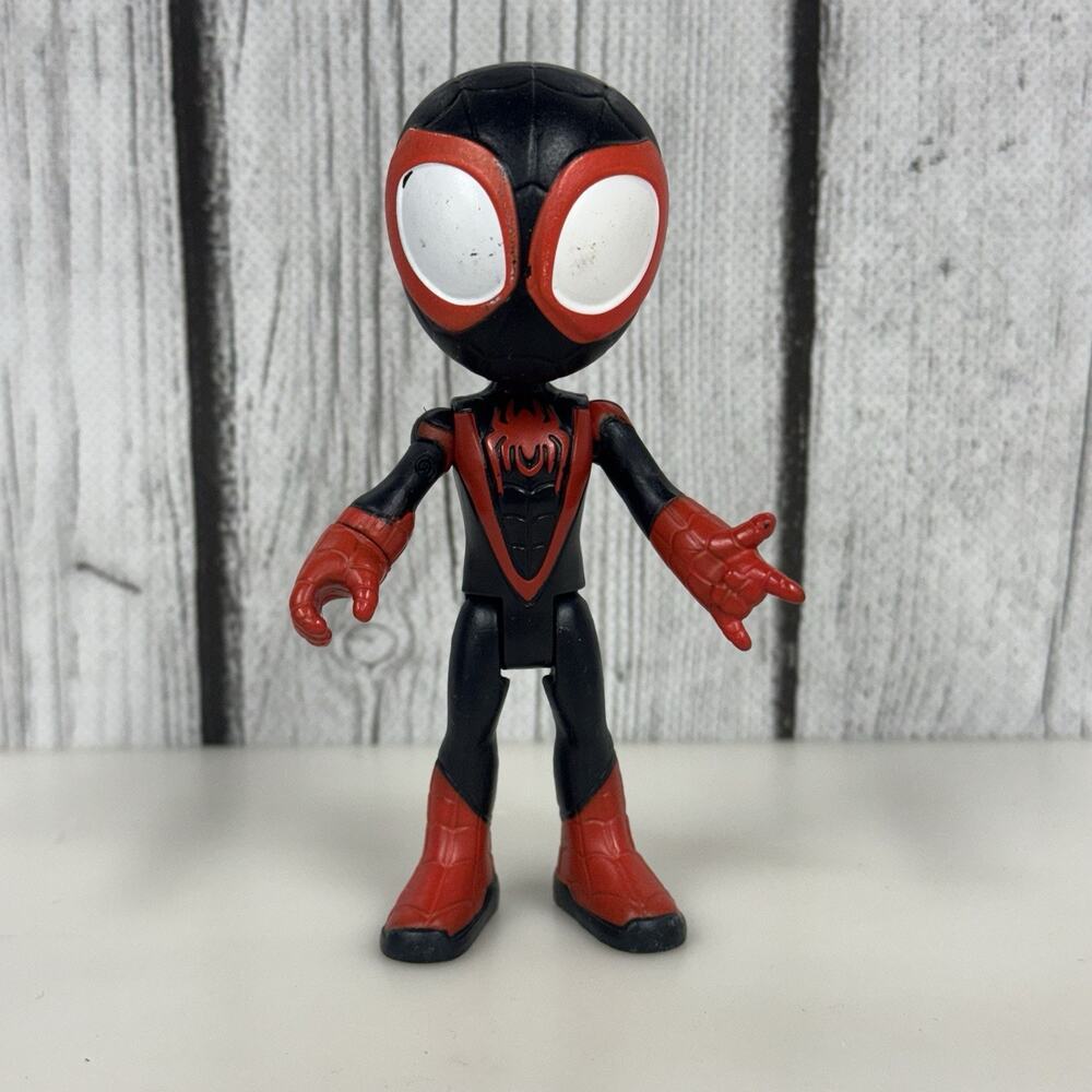 Marvel Spidey and His Amazing Friends Miles Morales 4" Action Figure 2021 Hasbro